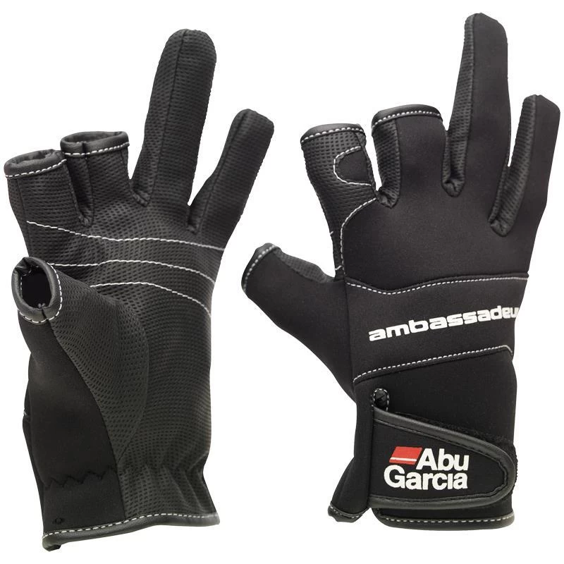 GLOVES HOMME ABU GARCIA NEOPRENE GLOVES 3 GLOVES HOMME ABU GARCIA NEOPRENE GLOVES